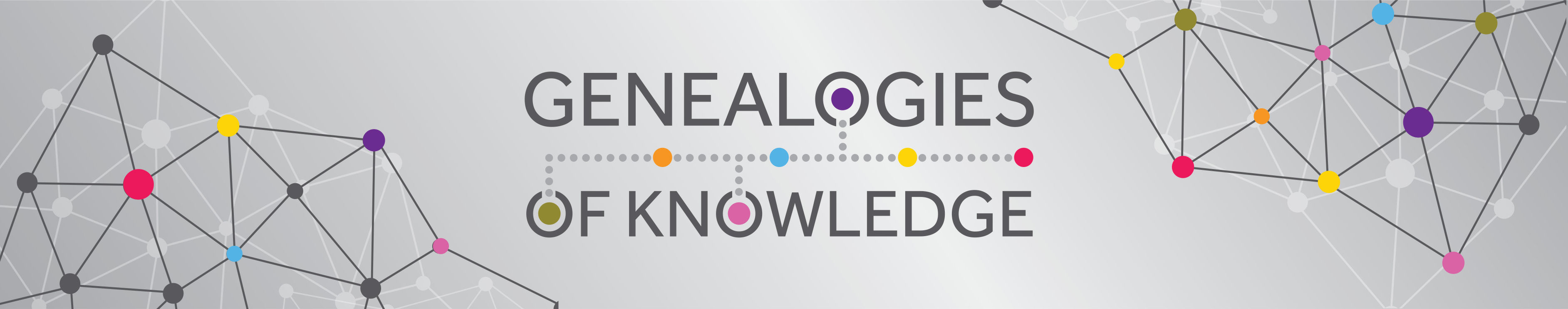 Conference Programme: Genealogies of Knowledge I  2017
